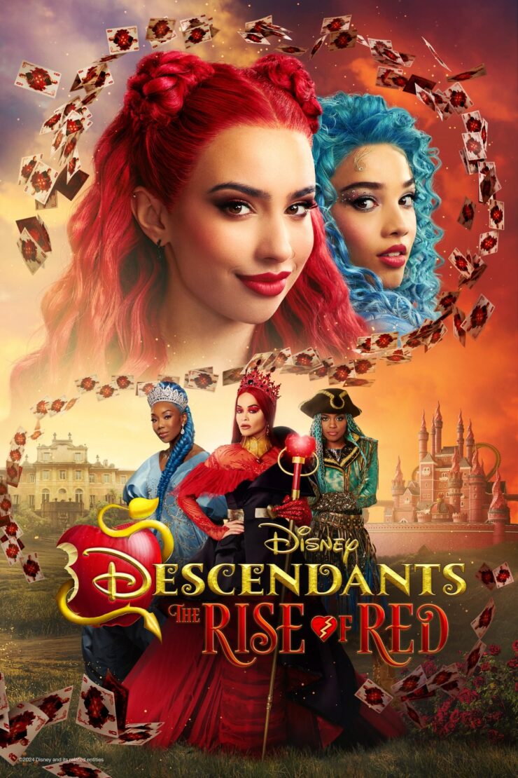 Descendants: The Rise of Red 2024 English With Hindi Subtitle 480p 720p 1080p
