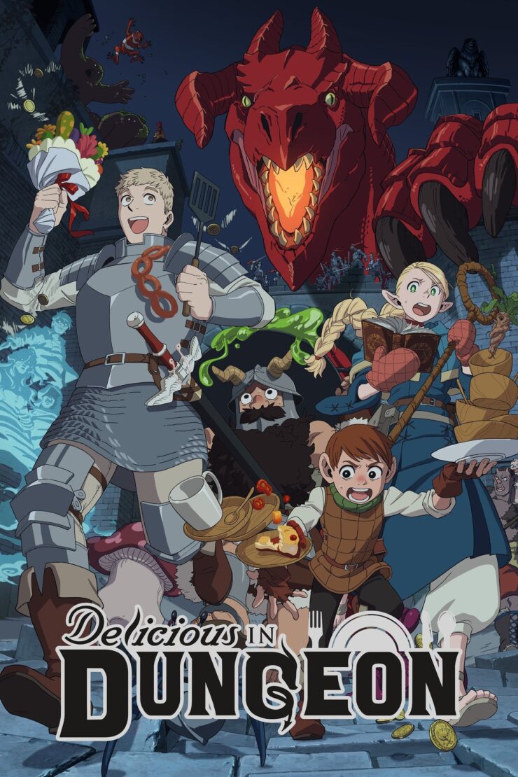 Delicious in Dungeon Season 1 Multi Audio Hindi-Japanese-English 480p 720p 1080p