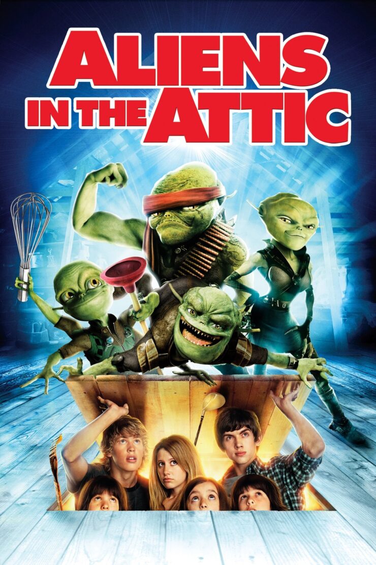Aliens in the Attic 2009 Dual Audio Hindi-English 480p 720p 1080p